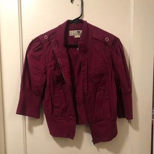 Cropped jacket